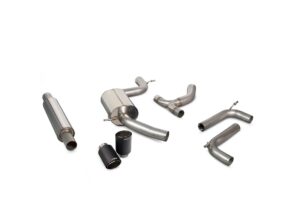 Scorpion Exhaust Resonated GPF-Back System Ascari Tailpipe Volkswagen Golf Mk7.5 GTI TCR GPF Model 2019-2020