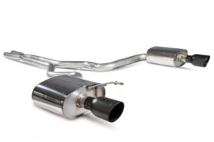 Scorpion Exhaust Non-Res Cat-Back (Black) Ford Mustang 5.0 V8 GT Non-GPF Model 2015-2019