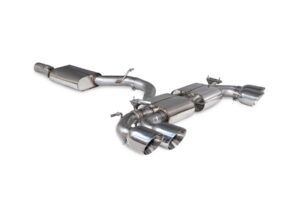Scorpion Exhaust Resonated Cat/GPF-Back & valves Audi S3 8Y Sportback 2020-2026