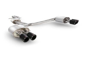 Scorpion Exhaust Resonated Half System With No Valves Ascari Tailpipe Audi S6 C7 2012-2018