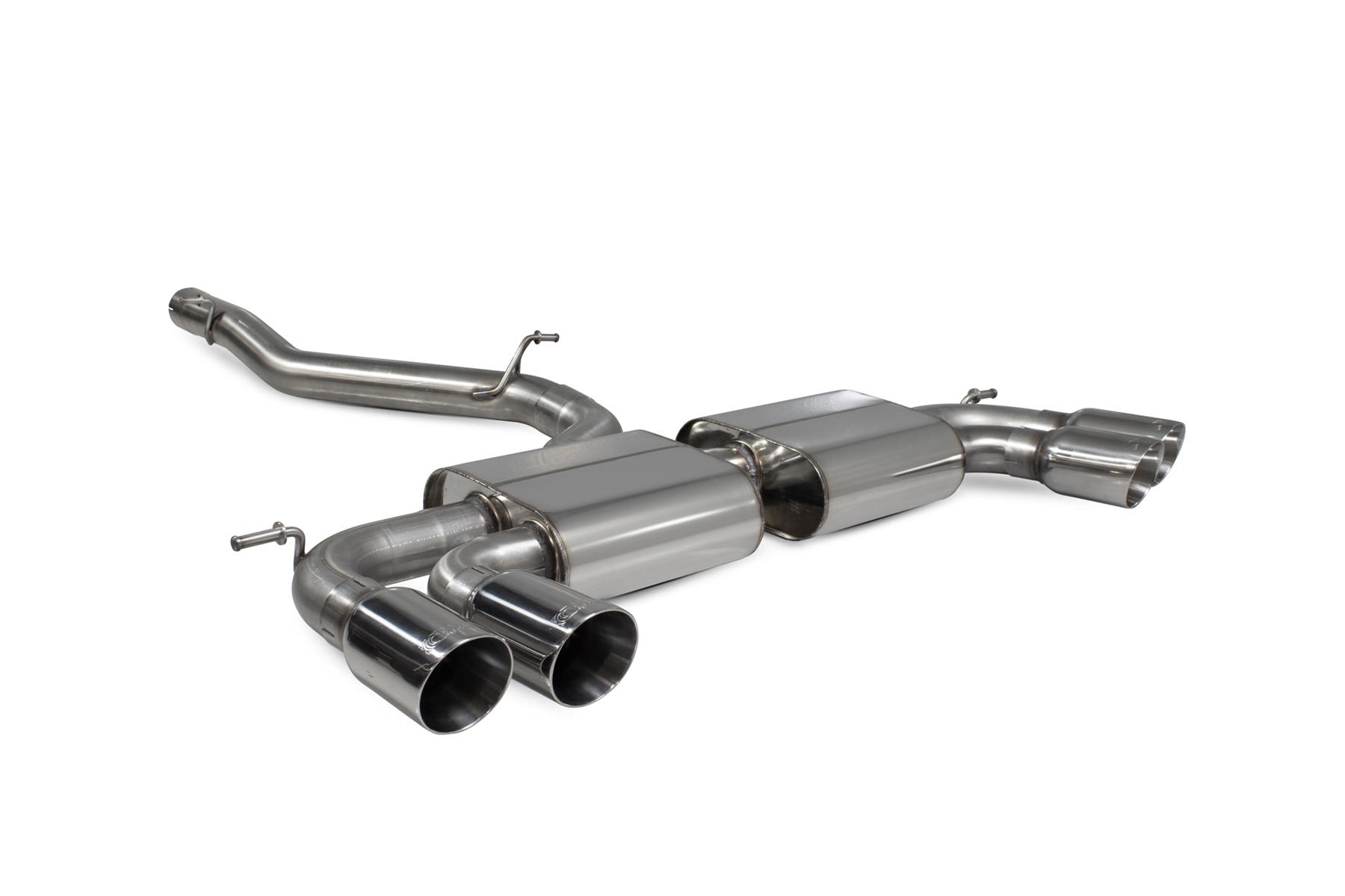 Scorpion Non-res Cat/GPF-Back system Volkswagen Golf R MK8/8.5 GPF Model 2021-2026