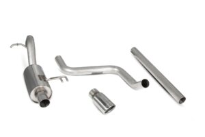 Scorpion Exhaust Non-Resonated Cat-Back System Monaco Tailpipe Mitsubishi Colt Z30 CZC 1.5T 3 & 5 Door 2004-2008