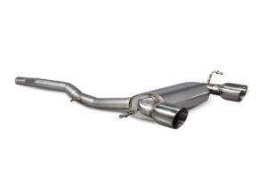 Scorpion Exhaust Non resonated Cat-Back System Audi TT Mk1 Quattro Sport 1999-2006