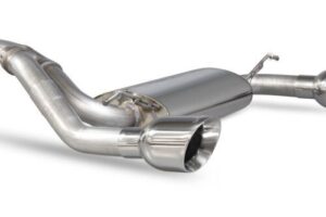 Scorpion Exhaust Cat-Back Non-Valved Ford Focus MK3 RS Non-GPF Model 2016-2019