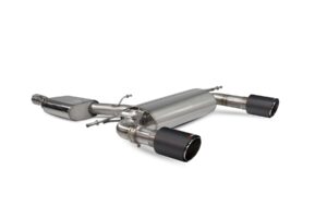 Scorpion Exhaust Res Cat-Back Valved (Black) Audi TT MK3 2.0 TFSi Quattro Coupe Non-GPF Model 2014-2019