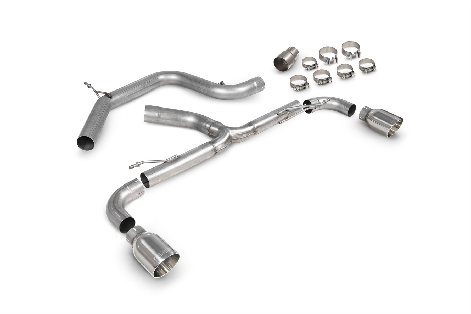 Scorpion Exhaust Non-Res Predator Cat-Back System Volkswagen Golf GTI MK6 Edition 35 2009-2013