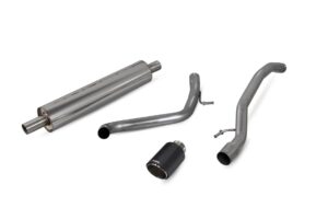 Scorpion Exhaust Resonated Cat-Back System Ascari Tailpipe Volkswagen UP! 1.0 TSI Including 3/5-Door Models 2018-2024