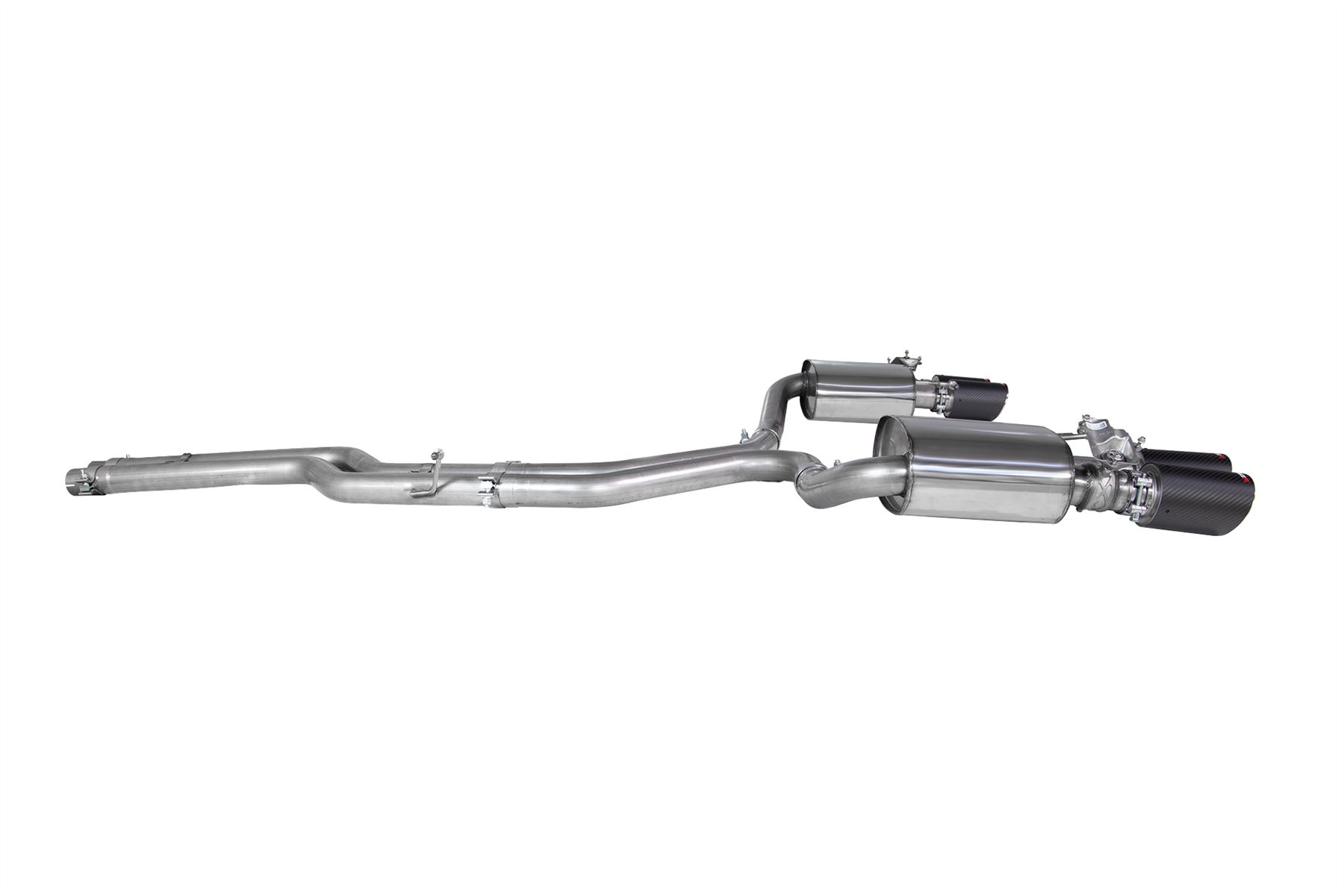 Scorpion Exhaust Non-res half System Audi S4 B9 Quattro 3.0T V6 Avant Non-GPF Models 2017-2019