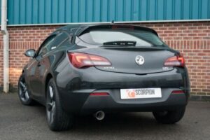 Scorpion Exhaust Non-Res Cat-Back Vauxhall Astra GTC 1.4 Turbo 2009-2015