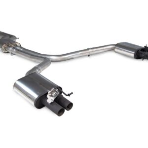 Scorpion Exhaust Res Half System Valved Audi RS6 C7 4.0 TFSI Biturbo Quattro 2013-2018