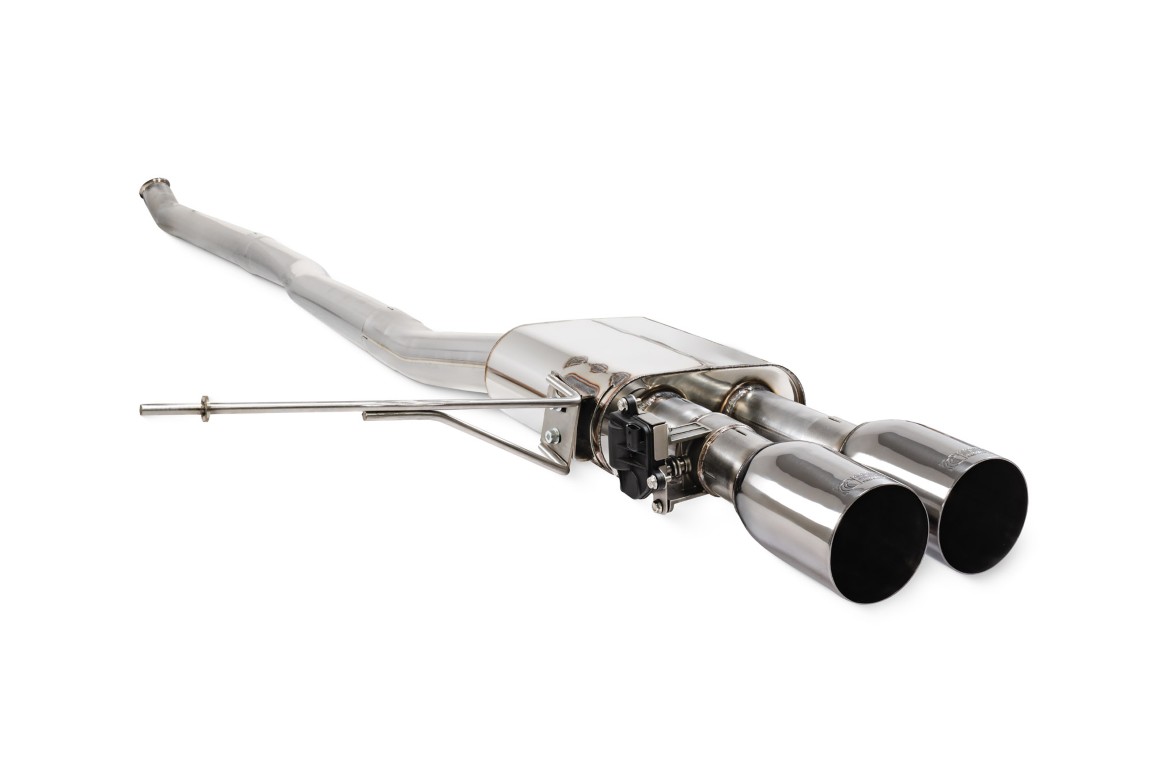Scorpion Exhaust Tunr Non-Resonated Cat-Back System With Valve STW Tailpipe Mini Cooper S F56 (Non UK/Euro Models) 2014-2024