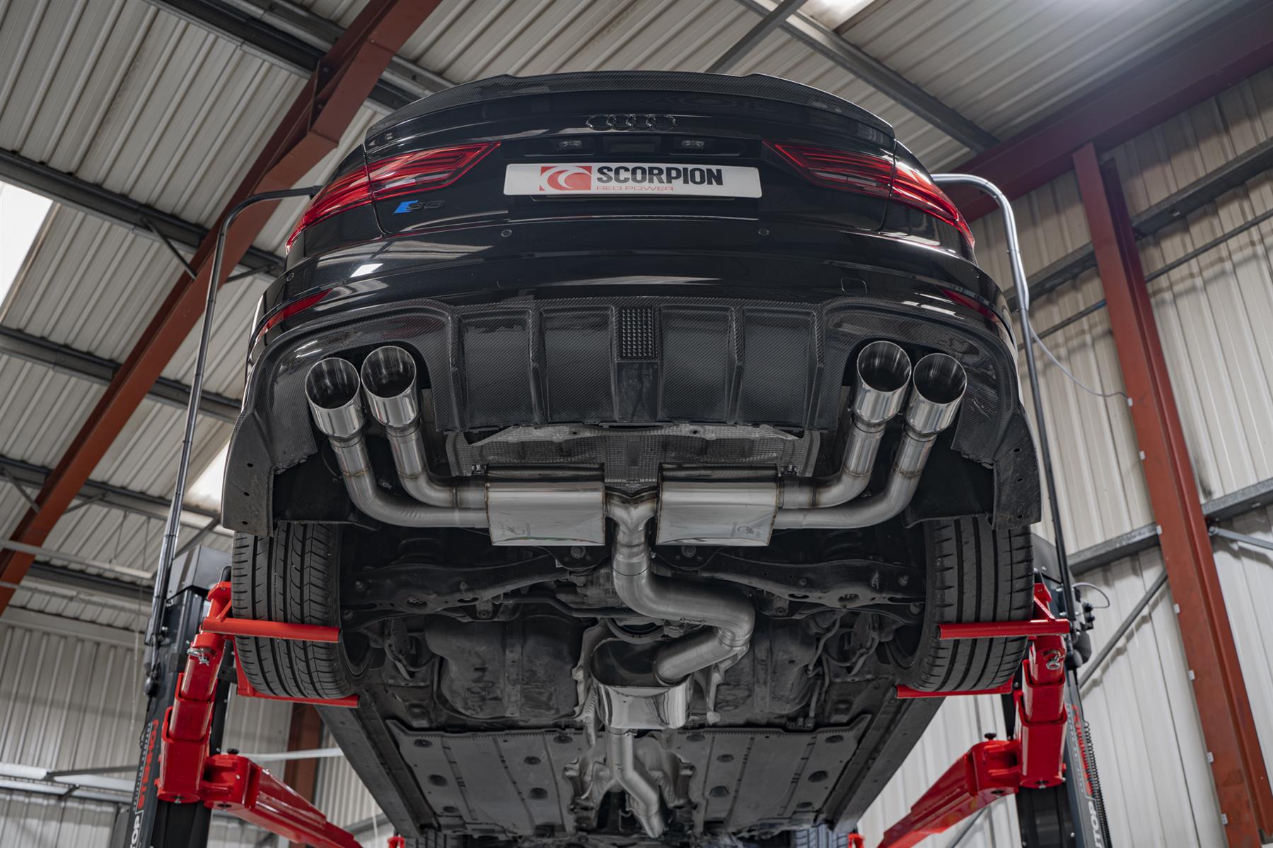 Scorpion Exhaust Resonated Cat-GPF Without Valves Audi S3 Saloon 8V 2013-2020