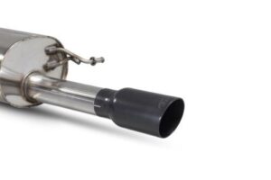 Scorpion Exhaust Rear Silencer Only (Black) Ford Fiesta ST-Line 1.0T Non-GPF Model 2017-2019