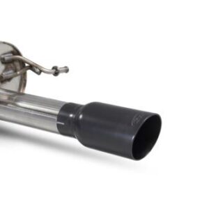 Scorpion Exhaust Rear Silencer Only (Black) Ford Fiesta ST-Line 1.0T Non-GPF Model 2017-2019