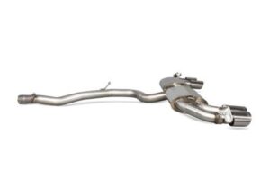 Scorpion Exhaust Non-Res Cat-Back Valved Audi TT S MK3 Coupe Non-GPF Model 2014-2019