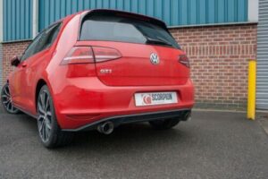 Scorpion Exhaust Res Cat-Back Volkswagen Golf MK7 GTI 2013-2016