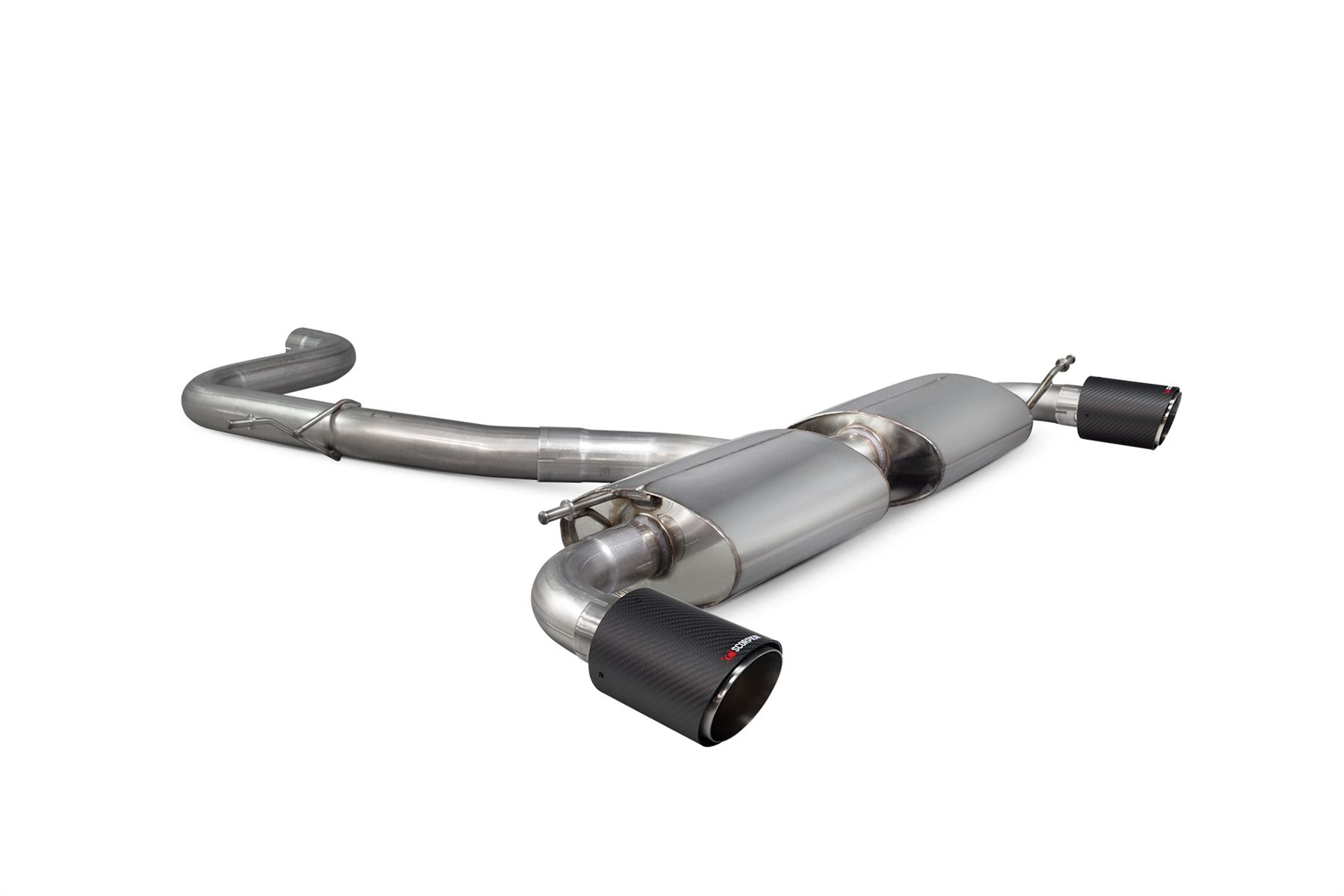 Scorpion Exhaust Non-Res Cat-Back (Black) Volkswagen Golf GTI Mk6 2.0 Tsi 2009-2013