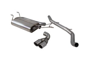 Scorpion Exhaust Non-Resonated Cat-Back System Daytona (twin) Tailpipe Mazda Mazda MX-5 4ND 2.0 Including RF Models 2015-2026