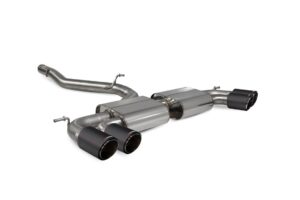 Scorpion Exhaust Non-Resonated GPF-Back System Non Valved Ascari Tailpipe Audi SQ2 2019-2026