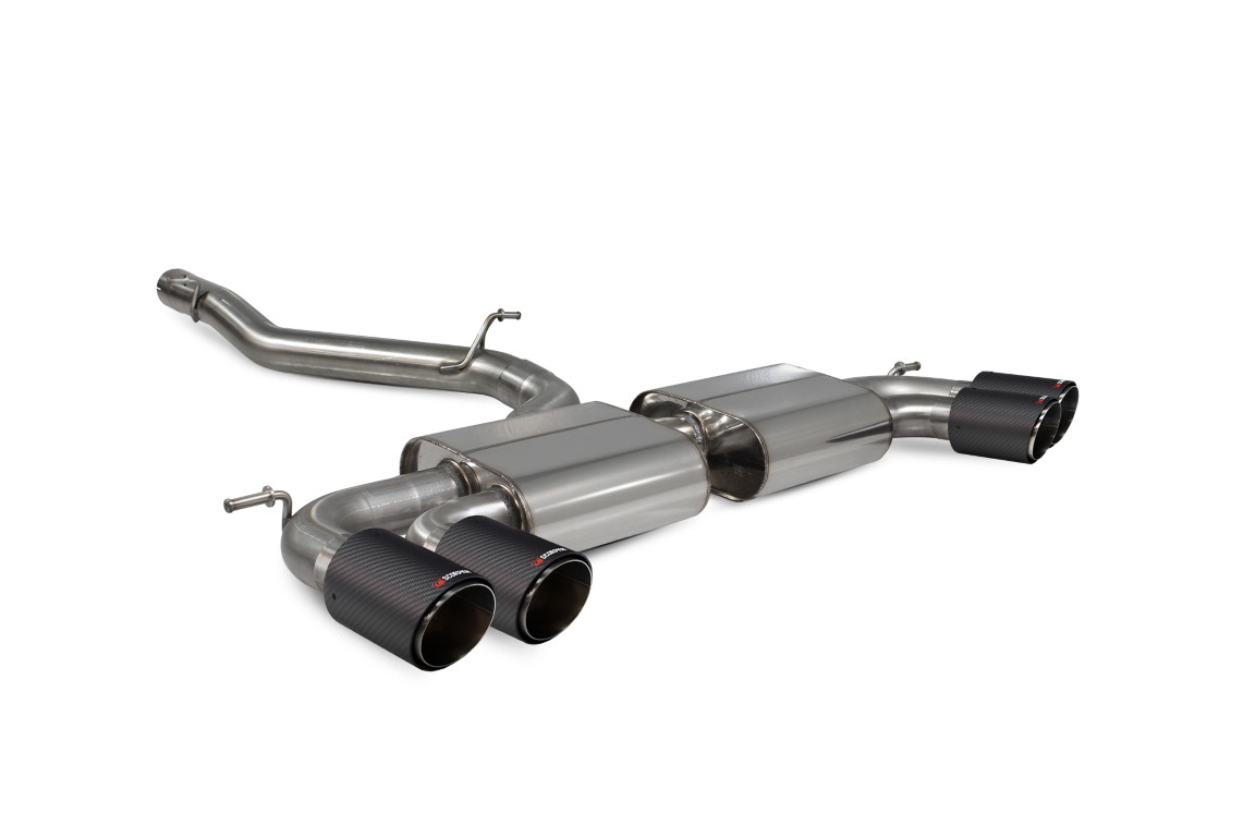 Scorpion Exhaust Non-Resonated GPF-Back System Non Valved Ascari Tailpipe Audi SQ2 2019-2026