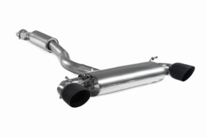 Scorpion Exhaust Resonated GPF Back System Daytona Black Ceramic Tailpipe Toyota Yaris GR Circuit Pack Pre-Facelift 2020-2024