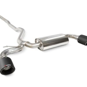 Scorpion Exhaust Tunr Non Resonated Cat-Back System Ascari Tailpipe Mini Cooper S Clubman F54 Non-GPF Models 2015-2018
