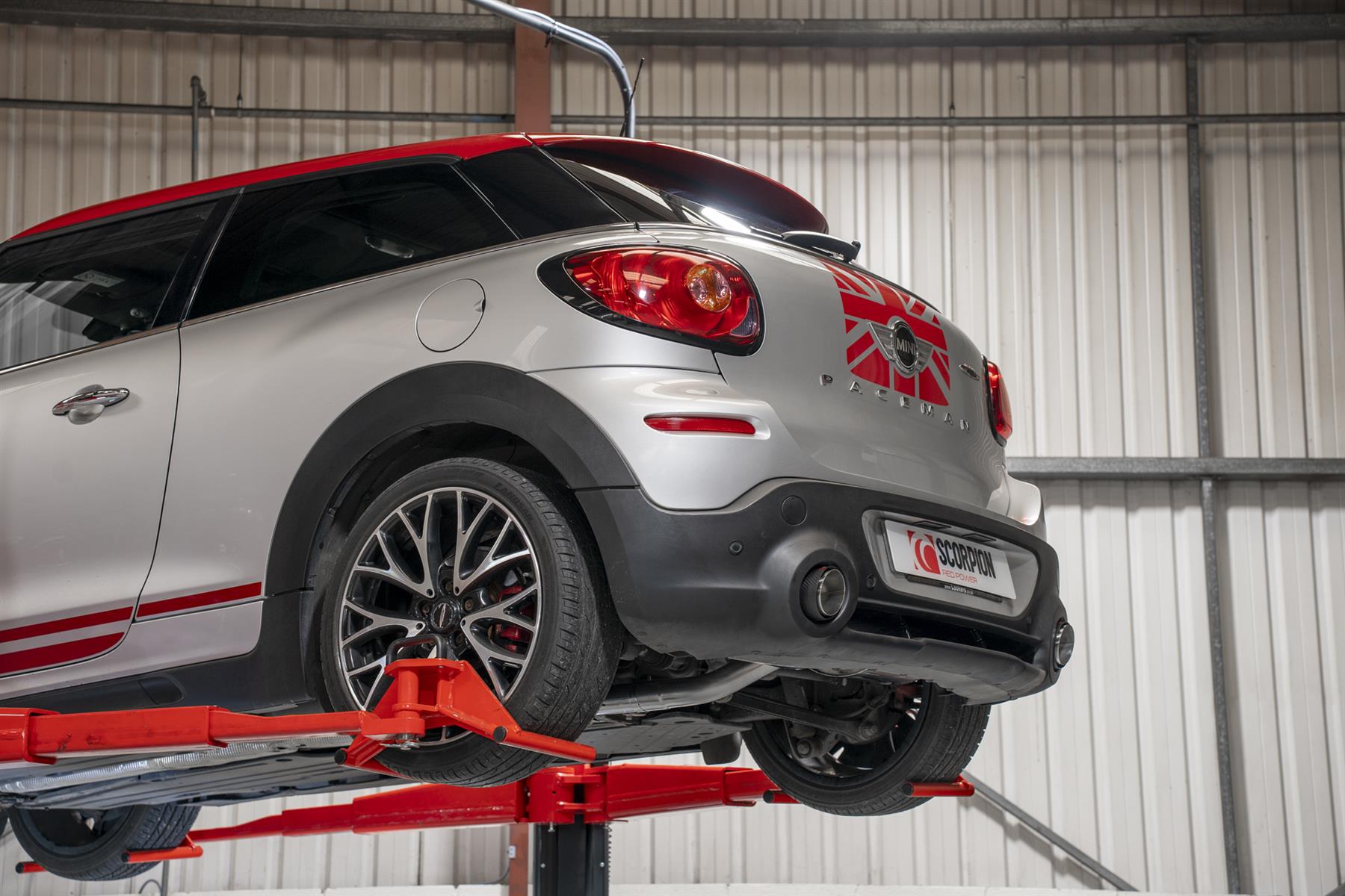 Scorpion Exhaust Carbon Ascari Non-Res Cat-Back Mini Cooper S Countryman R60 All4 2010-2016
