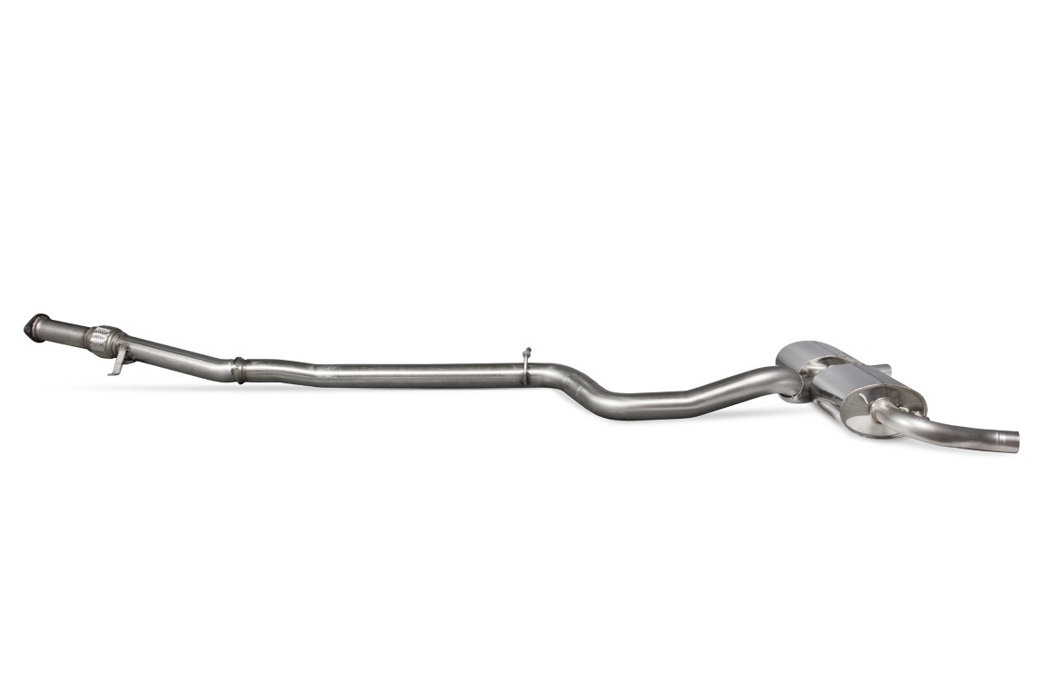 Scorpion Exhaust Non-Resonated Cat-Back System OE Fitment Tailpipe Renault Clio MK4 220 Trophy 2015-2018