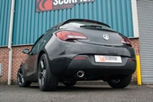 Scorpion Exhaust Res Cat-Back Vauxhall Astra GTC 1.4 Turbo 2009-2015