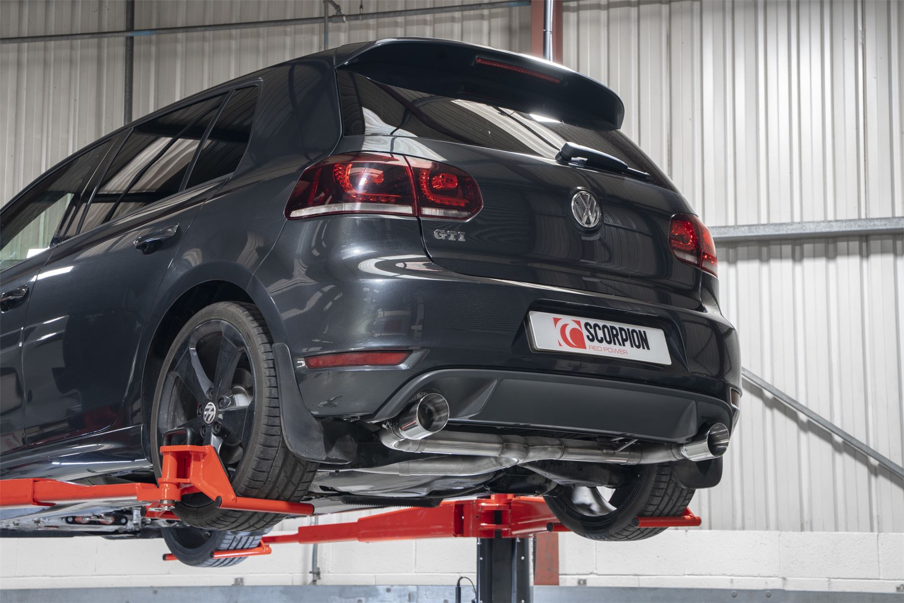Scorpion Exhaust Non-Res Predator Cat-Back System Volkswagen Golf GTI MK6 Edition 35 2009-2013