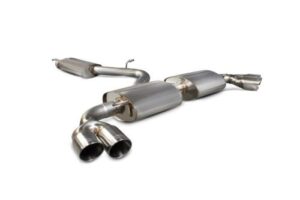 Scorpion Exhaust Res Cat-Back Quad Audi TT Mk2 3.2 V6/TT S Mk2 2006-2014