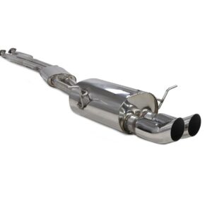Scorpion Exhaust Cat-Back System Twin Polished DTM Trims BMW 325 E46 RWD Petrol 2000-2006