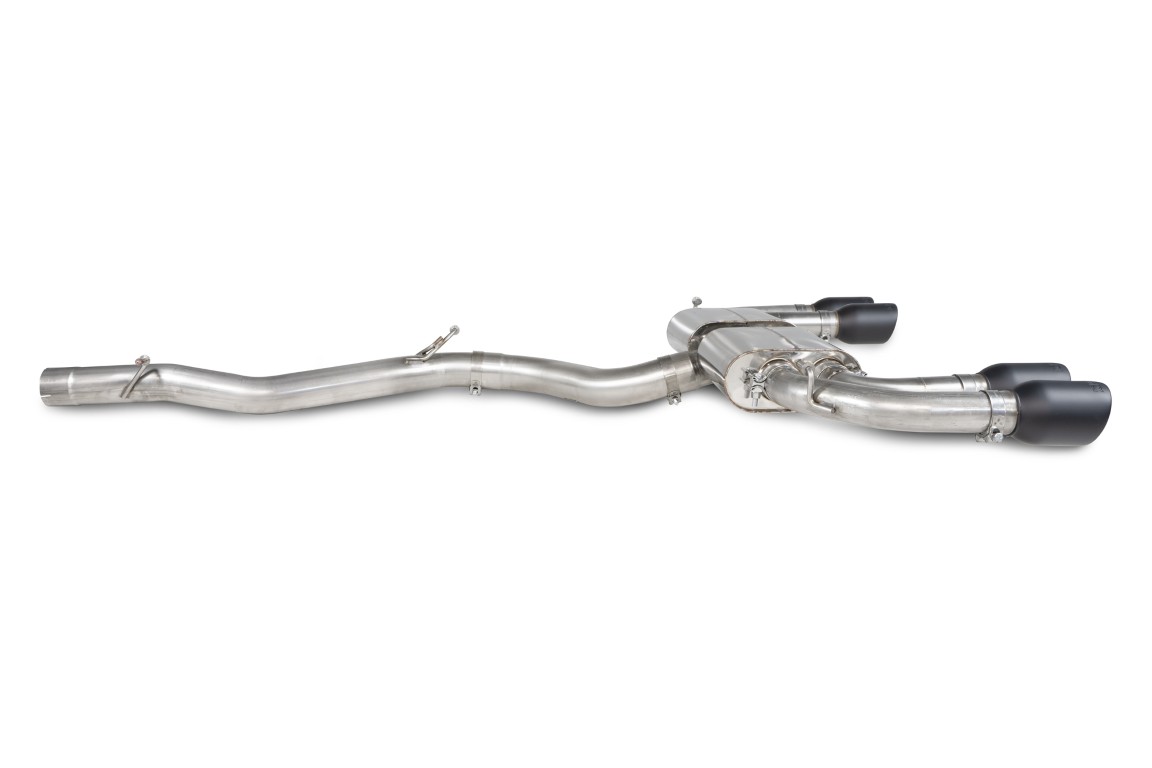 Scorpion Exhaust Non-Res GPF Back System Without Valves Daytona Black Ceramic Tailpipe CUPRA Formentor VZ 4Drive 310 & 333hp 2020-2026