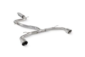 Scorpion Exhaust Resonated Predator GPF Back System Seat Cupra Leon 245 2021-2024