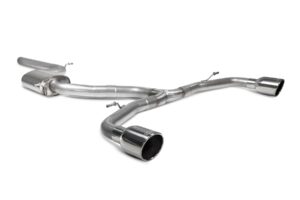 Scorpion Exhaust Non-resonated GPF-back system Volkswagen Golf GTI MK8/MK8.5 2020-2026