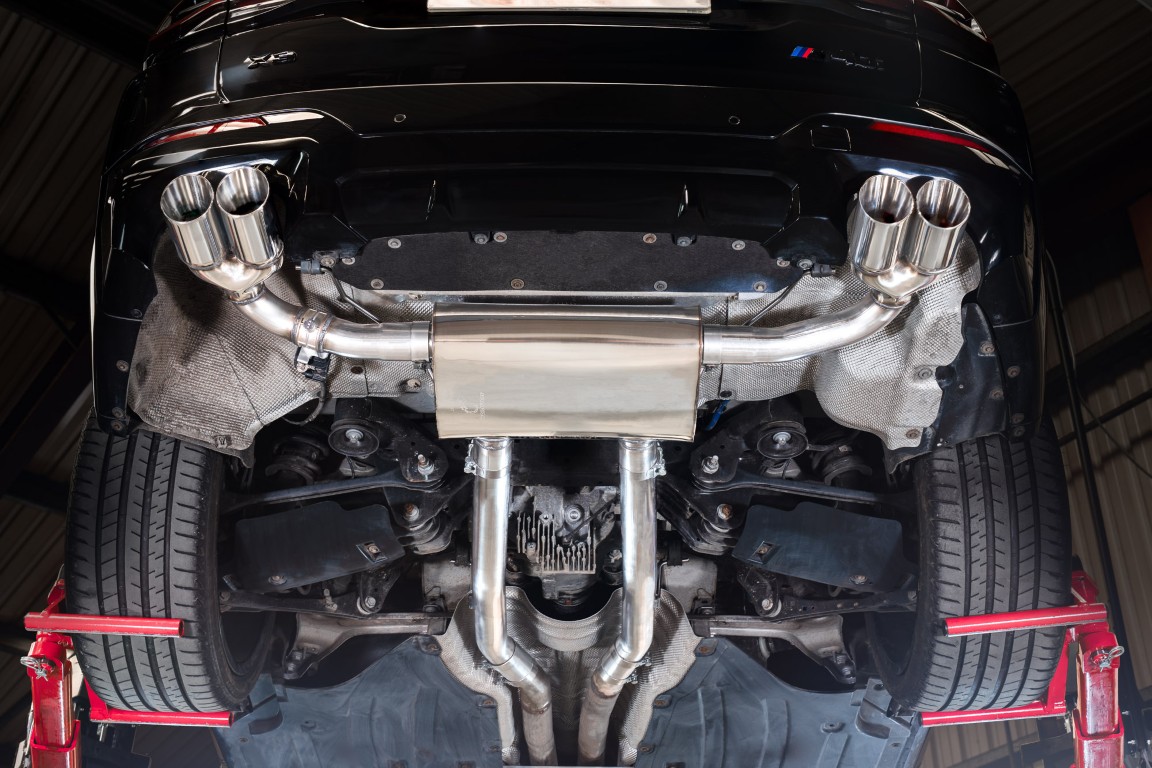 Scorpion Exhaust GPF-Back System With Electronic Valve Daytona Tailpipe BMW X3 M40i MHEV (G01) 2021-2025