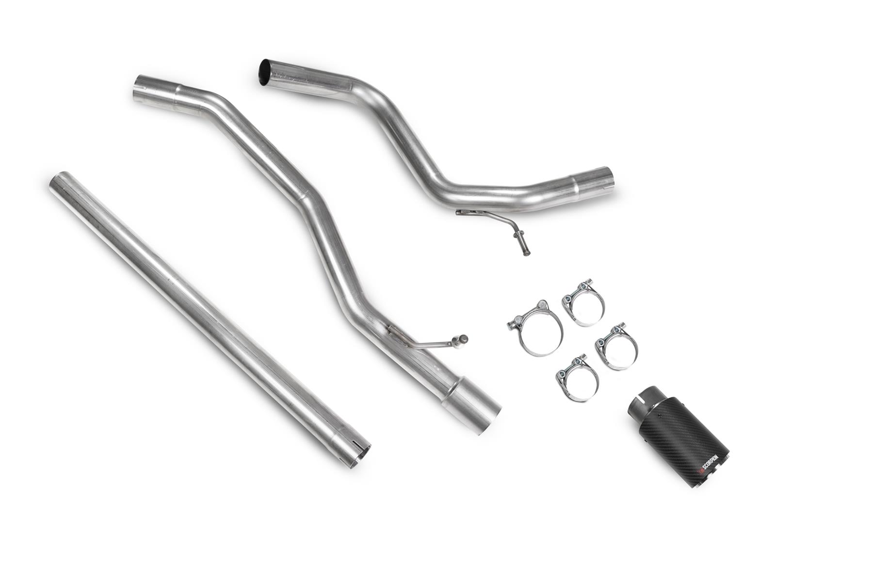 Scorpion Non-resonated Cat-Back System Volkswagen UP! GTI / UP! TSI 2018-2024