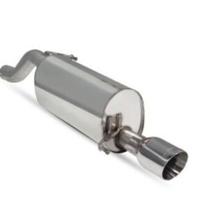 Scorpion Exhaust Rear Silencer Only Vauxhall Corsa E 1.0 Turbo Non-GPF Model 2014-2019