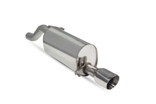 Scorpion Exhaust Rear Silencer Only Vauxhall Corsa E 1.0 Turbo Non-GPF Model 2014-2019
