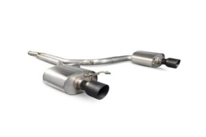 Scorpion Exhaust Non-Res Cat-Back (Black) Ford Mustang 2.3T Non-GPF Model 2015-2018