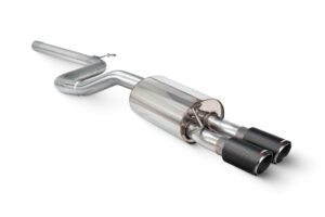 Scorpion Exhaust Non-Resonated GPF-Back System Ascari Tailpipe Volkswagen Polo GTI AW (GPF MODEL) 2018-2026