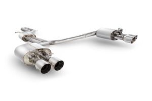 Scorpion Exhaust Resonated Half System With Electronic Valves Daytona Tailpipe Audi S6 C7 2012-2018