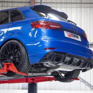 Scorpion Exhaust Resonated GPF-Back System (Valved) Audi RS3 8V Sportback Facelift GPF Model 2019-2020