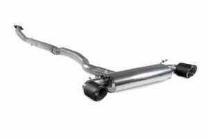 Scorpion Exhaust Non-Resonated GPF Back System Ascari Tailpipe Toyota Yaris GR Circuit Pack Pre-Facelift 2020-2024