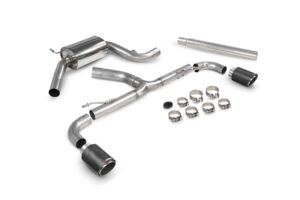 Scorpion Exhaust Resonated Predator Cat-Back System Volkswagen Scirocco R 2009-2017