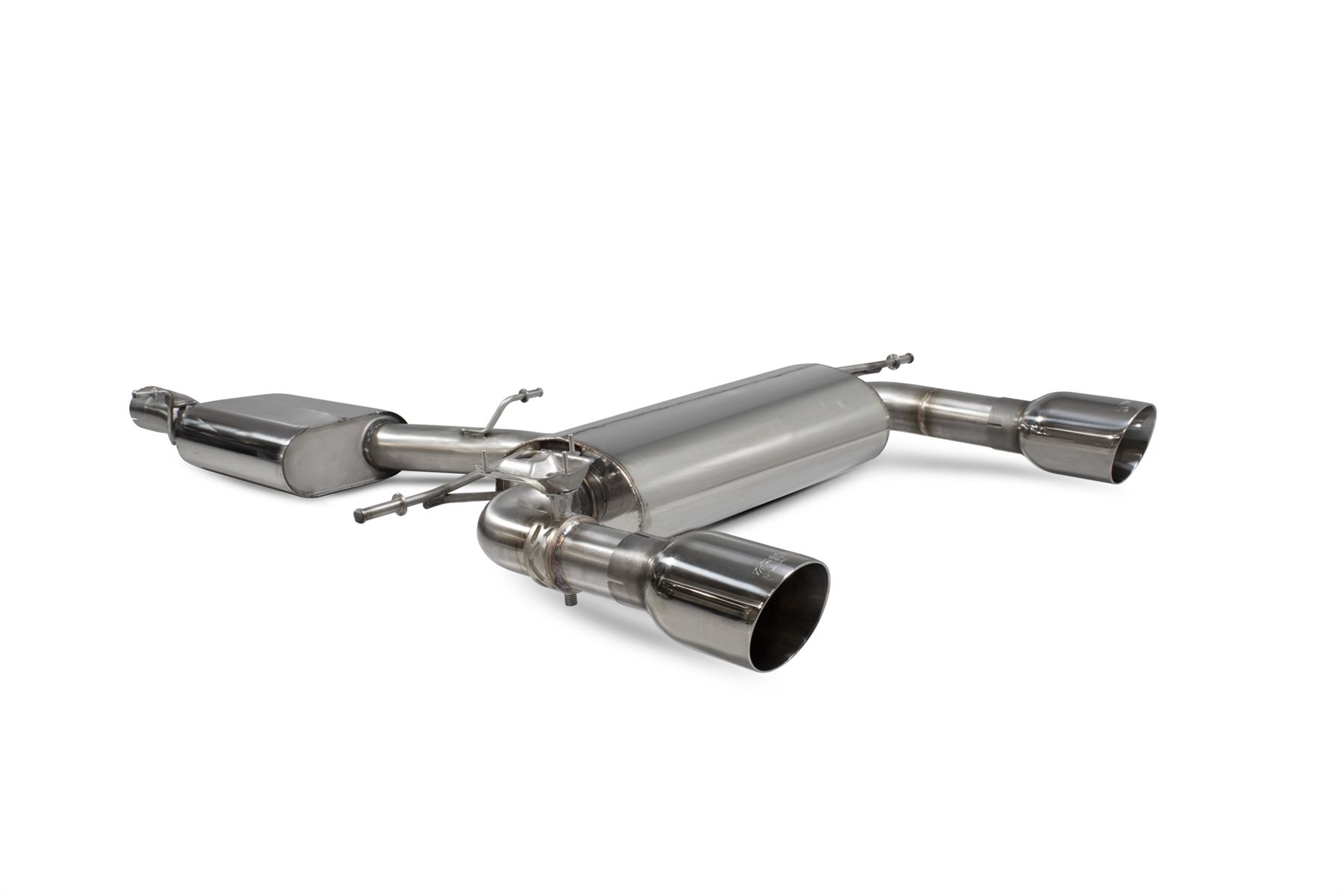 Scorpion Exhaust Res Cat-Back Valved Audi TT MK3 2.0 TFSi Quattro Coupe Non-GPF Model 2014-2019