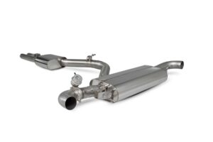 Scorpion Exhaust Res Secondary Cat-Back Valved OE Fitment Audi TT RS MK2 2009-2014
