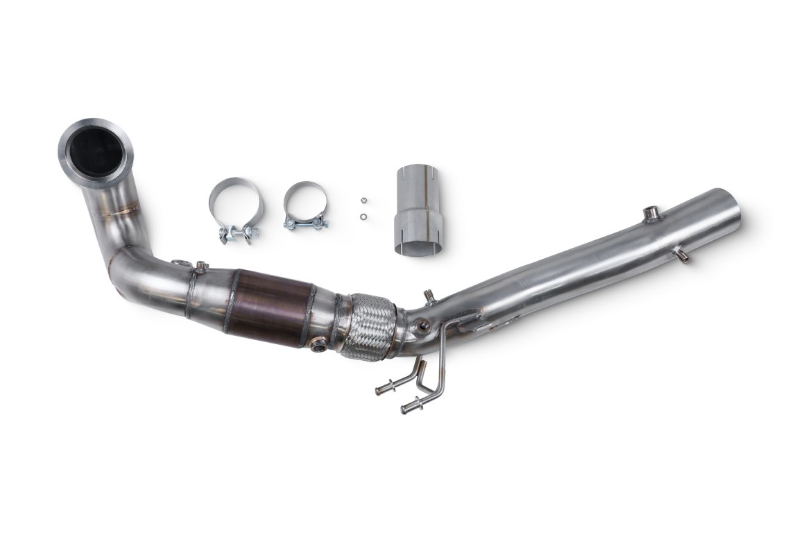 Scorpion Exhaust De-Cat Turbo Downpipe Volkswagen Golf Mk7.5 GTI TCR GPF Model 2019-2020