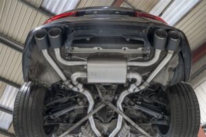 Scorpion Exhaust Half System Valves Carbon Trims BMW X3 M Competition Pre LCI 2019-2021