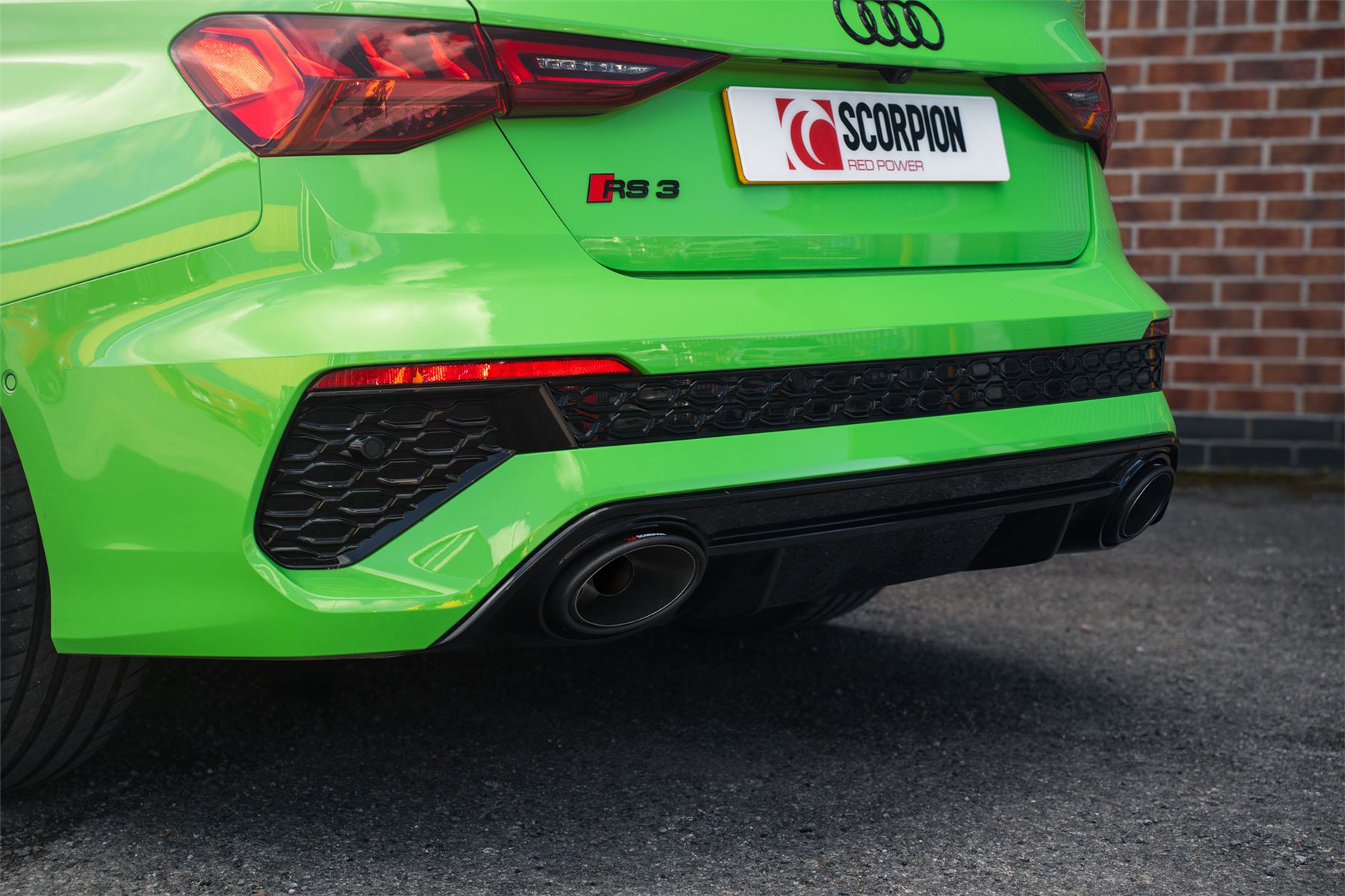 Scorpion Exhaust Resonated Cat/GPF System With Valves Audi RS3 8Y Saloon 2021-2026